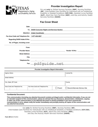 Fill Out a Valid 3613 A Form