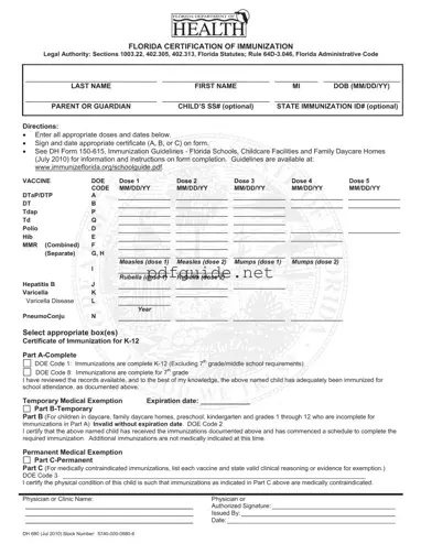 Fill Out a Valid 680 Form