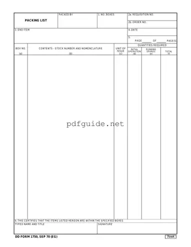 Fill Out a Valid Dd 1750 Form