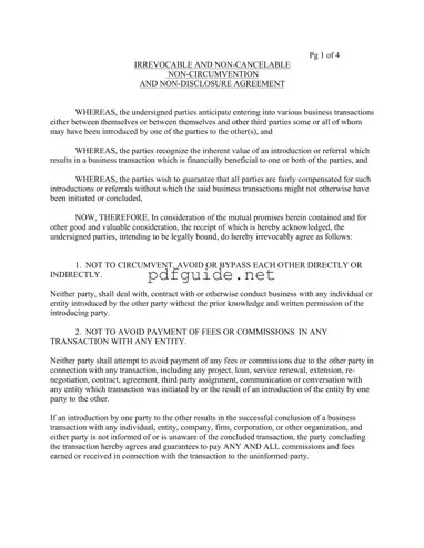 Fill Out a Valid Ncnd Form