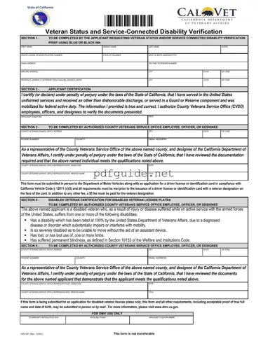 Fill Out a Valid Vsd 001 Form